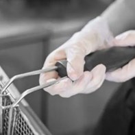 Medium Clear Vinyl Gloves - Powder Free