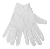 White Men's Waiting Gloves - Large