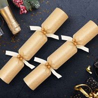 14" Sparkling Dust Gold Cracker