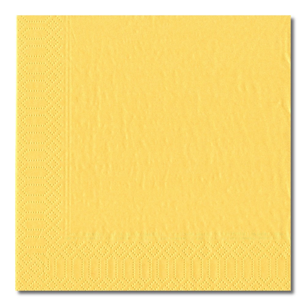 32cm 2ply Yellow Napkins Qty 2000 Select Catering Solutions Ltd
