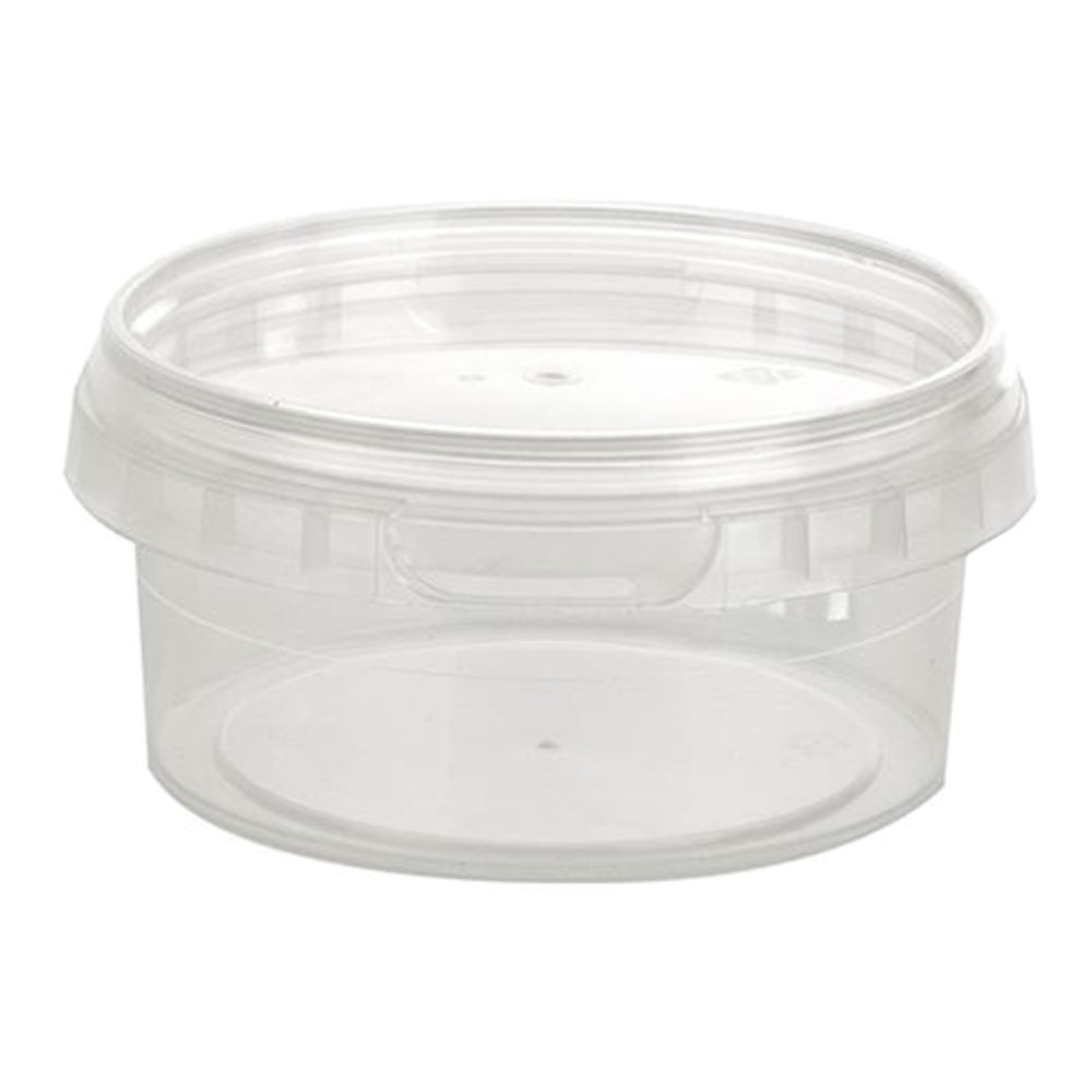 Tamper Evident Containers & Lids 210ml Select Catering Solutions Ltd