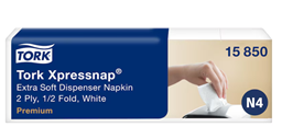 Tork Xpressnap Napkin white 2ply, Qty8000 | Select Catering Solutions Ltd
