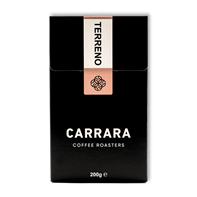 Carrara Coffee Roasters Terreno Beans 8x200g | Select Catering Solutions Ltd Carrara Collection Terreno Beans 8x200g