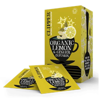 Clipper Organic Lemon & Ginger Infusion 6x25 | Tea Clipper Organic Lemon & Ginger Infusion