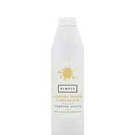 Simply Luxury White Chocolate Topping Sauce 1kg Simply Luxury White Chocolate Topping Sauce 1kg