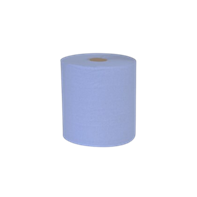 Centrefeed 2ply Blue Economy 165mmx50m | Select Catering Solutions Ltd 2ply Blue Economy C Feed 168x6mm