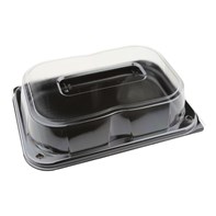Combo Platter & Lids 24x17cm | Select Catering Solutions Ltd Combo Platter & Lids 24x17cm | Select Catering Solutions Ltd