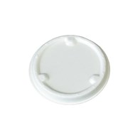 Bagasse Lid For 2oz Pot White | Sauce Lids Bagasse Lid For 2oz Pot White | Sauce Lids