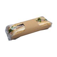 8" Kraft Baguette Clasp Clip | Select Catering Solutions Ltd 8" Kraft Baguette Clasp Clip | Select Catering Solutions Ltd