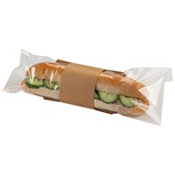 Baguette Clasp Clip Pocket 303/162mm | Select Catering Solutions Ltd Baguette Clasp Clip Pocket 303/162mm