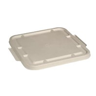 3 Compartment Large Natural BioCane Takeaway Lid