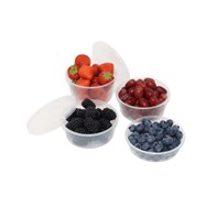 8oz PP Containers & Lids