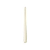 Tapered Candle 10'' 7h burn Ivory