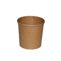 16oz Kraft PE Lined Food/Soup Container | Select Catering Solutions Ltd 16oz Kraft PE Lined Food/Soup Container
