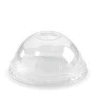 Clear PLA Dome Lids to Fit 300-700ml BioCups With X-Slot Clear PLA Dome Lids to Fit 300-700ml BioCups With X-Slot
