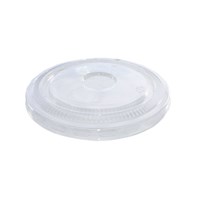 16-20oz rPET Flat Lid No Hole (98mm dia) | Select Catering Solutions Ltd 16-20oz rPET Flat Lid No Hole
