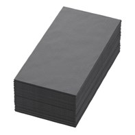 40cm Dunisoft 8 Fold Grey Napkins