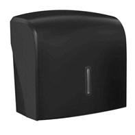 Small Hand towel Dispenser with Graphite Close-Up