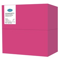 Dunisoft Napkin 40cm 8 Fold Magenta Qty500 Dunisoft Napkin 40cm 8 Fold Magenta Qty500