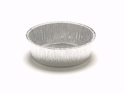 Container Foil Round Flan Lanced 110x30mm
