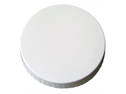 Plain White Glass Cover 90mm