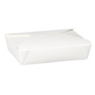 No.2 White Leak Proof Box (1425ml/50floz) | Select Catering Solutions Ltd No.2 White Leak Proof Box (1425ml/50floz) | Select Catering Solutions Ltd