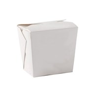 26oz Square White Food Pail | Select Catering Solutions Ltd 26oz Square White Food Pail
