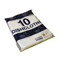 Standard Dishcloths White 30cm x 35cm | Select Catering Solutions Ltd Standard Dishcloths White 30cm x 35cm | Select Catering Solutions Ltd