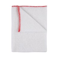 Red Heavyweight Bleached Dishcloths 45x38cm