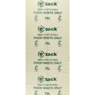 70L Green Compostable Refuse Sack (Roll of 10) 70L Green Compostable Refuse Sack (Roll of 10)