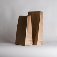 SOS Bag Kraft 215x115x250mm Qty125 SOS Bag Kraft 215x115x250mm Qty125