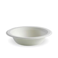 6" Bagasse Bio Bowl (12oz) | Select Catering Solutions Ltd 6" Bagasse Bio Bowl (12oz)