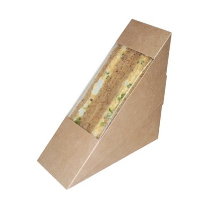 52mm Standard Kraft Sandwich Wedge | Packaging Sandwich Packaging