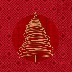 Duni 33cm 3ply Elegant Trees Napkin Qty 500