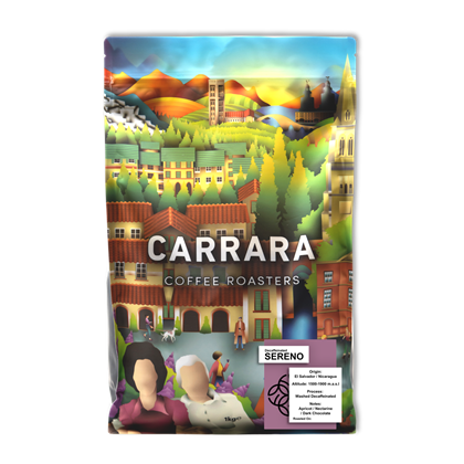 Carrara Coffee Sereno Decaff Beans 8x1kg Carrara Coffee Sereno Decaff Beans 8x1kg