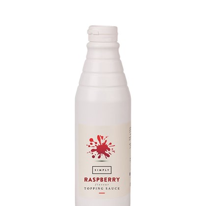 Simply Raspberry Topping Sauce 1L imply Raspberry Topping Sauce