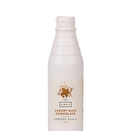 Simply Luxury Milk Chocolate Sauce 1L | Select Catering Solutions Ltd Simply Luxury Milk Chocolate Sauce