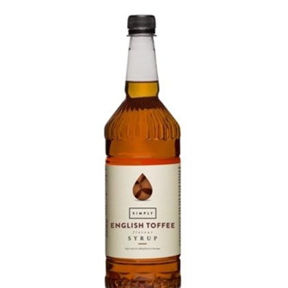 Simply English Toffee Syrup 1L | Select Catering Solutions Ltd Simply English Toffee Syrup 1L