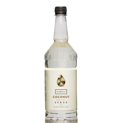 Simply Coconut Syrup 1L | Select Catering Solutions Ltd Simply Coconut Syrup 1L