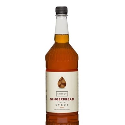 Simply Gingerbread Syrup 1L | Select Catering Solutions Ltd Simply Gingerbread Syrup 1L
