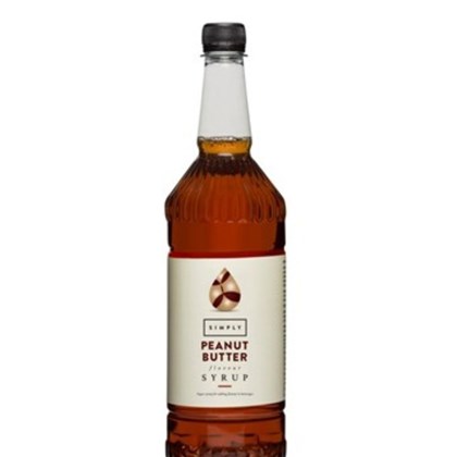 Simply Peanut Butter Syrup 1L | Select Catering Solutions Ltd Simply Peanut Butter Syrup 1L