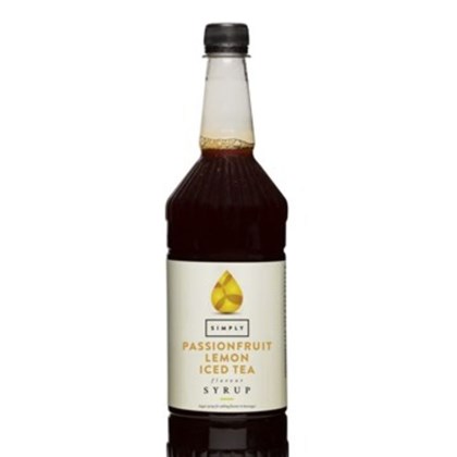 Simply Passion Fruit Iced Tea Syrup 1L | Select Catering Solutions Ltd Simply Passion Fruit Iced Tea Syrup 1L