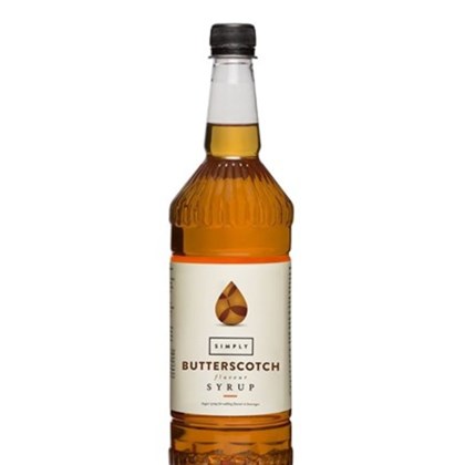Simply Butterscotch Syrup 1L | Select Catering Solutions Ltd Simply Butterscotch Syrup 1L