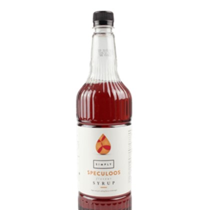 Simply Speculoos Syrup 1L | Select Catering Solutions Ltd Simply Bottle of Speculoos Syrup 1L