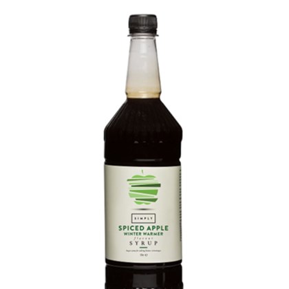 Simply Spiced Apple Syrup 1L Simply Bottle of Spiced Apple 1L