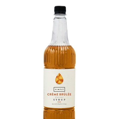 Simply Crème Brûlée Syrup 1L imply Crème Brûlée Syrup 1ltr