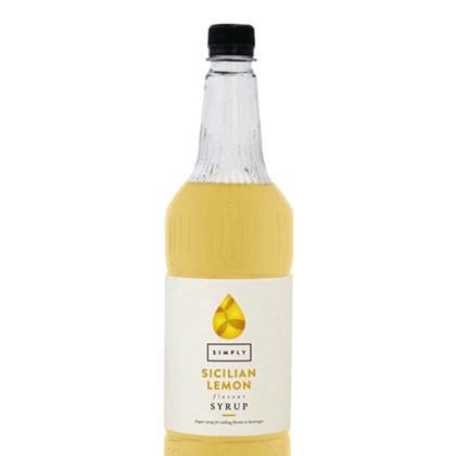Simply Sicilian Lemon Syrup 1L Simply Sicilian Lemon Syrup 1L