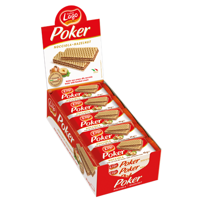 Lago Poker Nocciola Hazelnut Creme 45gx80 Lago Poker Nocciola Hazelnut Creme