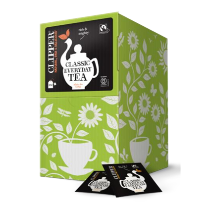 Clipper Fairtrade Everyday Envelope Tea Bags | Select Catering Solutions Ltd Clipper Fairtrade Everyday Envelope Tea Bag