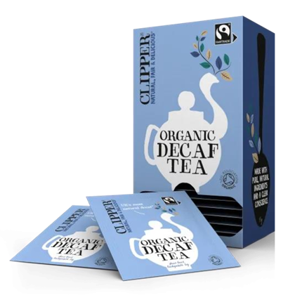 Clipper Fairtrade & Organic Decaf Tea 6x25 | Tea Clipper Fairtrade & Organic Decaf Tea